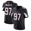 Tlead A.Cardinals #97 Walter Nolen III Player Black Vapor Limited Home Game Stitched Jerseys