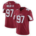 Tlead A.Cardinals #97 Walter Nolen III Player Cardinal Vapor Limited Home Game  Stitched Jerseys