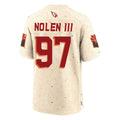 Tlead A.Cardinals #97 Walter Nolen III Player Cream Rivalries Collection Game Stitched Jerseys