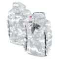 Tlead A.Falcons Arctic Camo Salute to Service Limited Hoodie Blank Player Stitched Jerseys