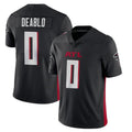Tlead A.Falcons #0 Divine Deablo Player Black Vapor Limited Home Game Stitched Jerseys