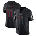 Tlead A.Falcons #11 Jalon Walker Player Black Impact Limited Game Stitched Jerseys