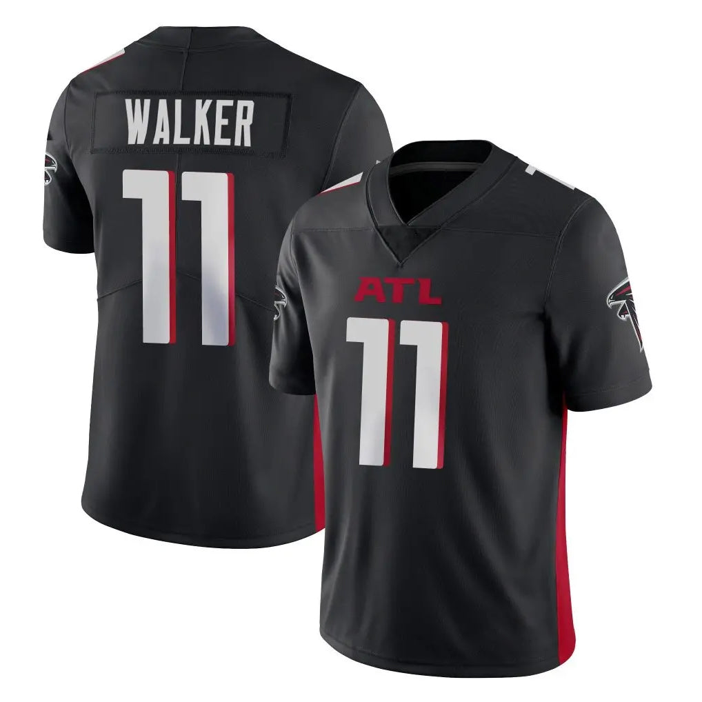 Tlead A.Falcons #11 Jalon Walker Player Black Vapor Untouchable Limited Home Game Stitched Jerseys