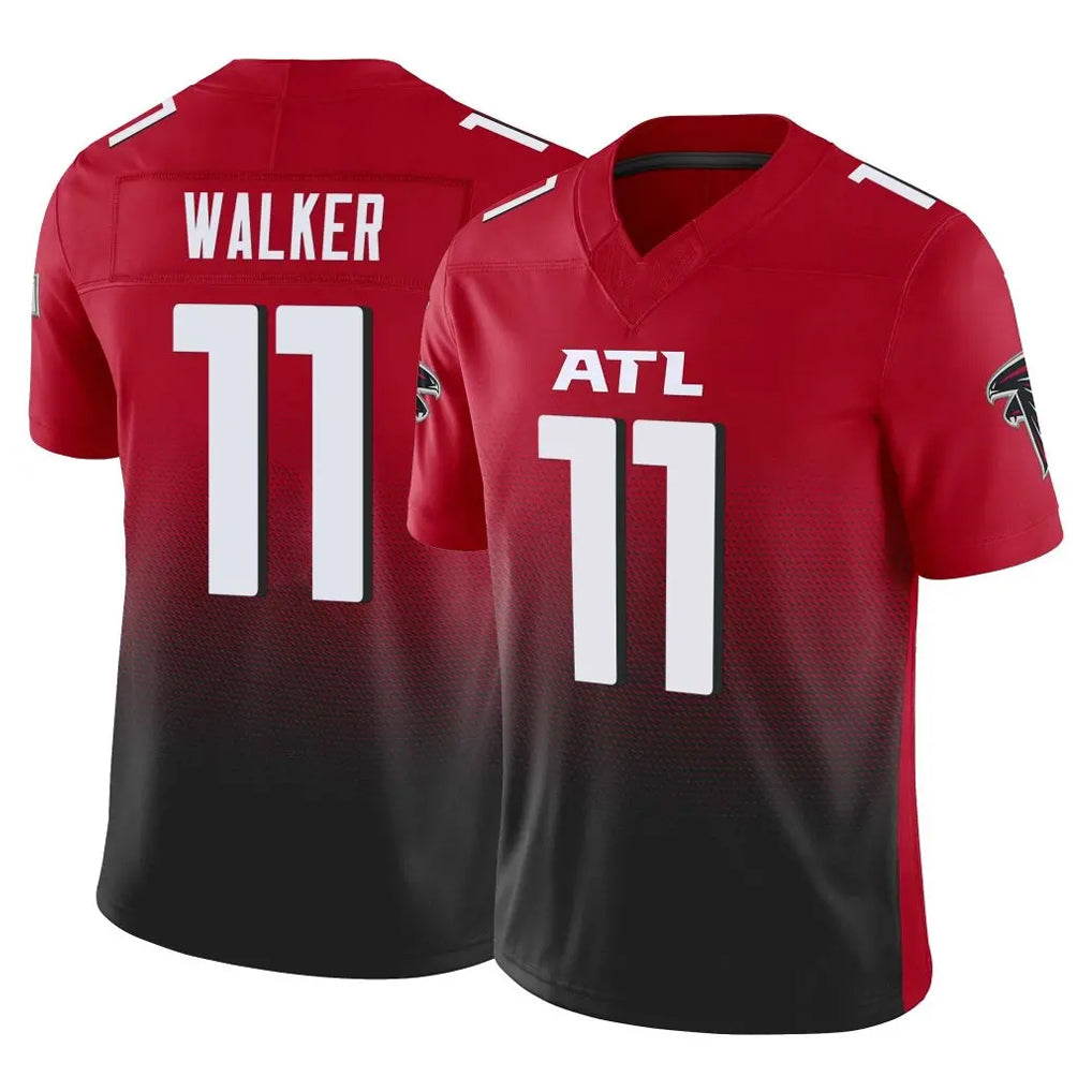 Tlead A.Falcons #11 Jalon Walker Player Red Vapor F.U.S.E. Limited Stitched Jerseys