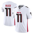 Tlead A.Falcons #11 Jalon Walker Player White Vapor Untouchable Limited Home Game Stitched Jerseys