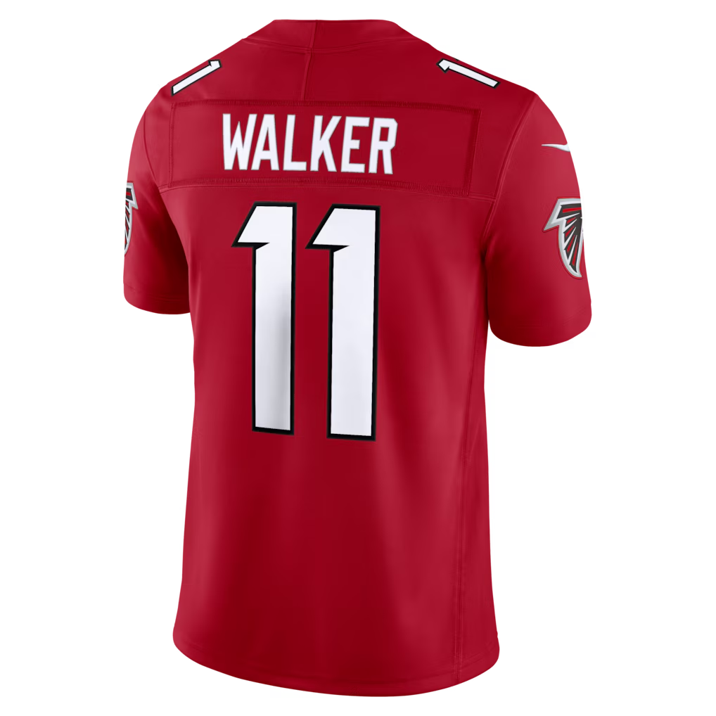 Tlead A.Falcons #11 Jalon Walker Red Team Vapor F.U.S.E. Stitched Limited Jerseys