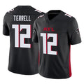 Tlead A.Falcons #12 Avieon Terrell Player Black Alternate Vapor F.U.S.E. Limited Stitched Jerseys