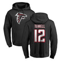 Tlead A.Falcons #12 Avieon Terrell Player Black Salute to Service Hoodies Stitched Jerseys