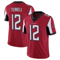 Tlead A.Falcons #12 Avieon Terrell Player Red Color Vapor Untouchable Limited Home Game Stitched Jerseys