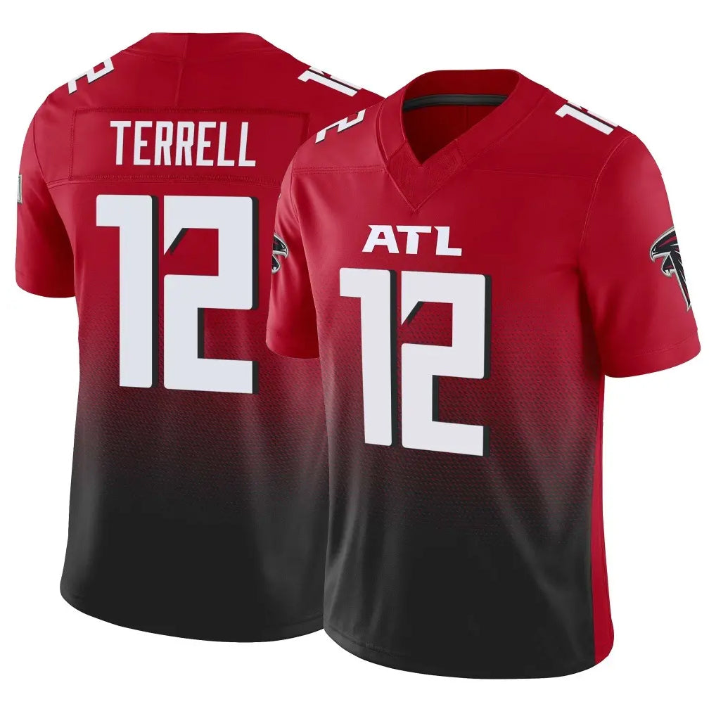 Tlead A.Falcons #12 Avieon Terrell Player Red Vapor F.U.S.E. Limited Stitched Jerseys
