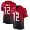 Tlead A.Falcons #12 Avieon Terrell Player Red Vapor Untouchable Limited Home Game Stitched Jerseys