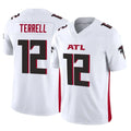 Tlead A.Falcons #12 Avieon Terrell Player White Vapor F.U.S.E. Limited Stitched Jerseys