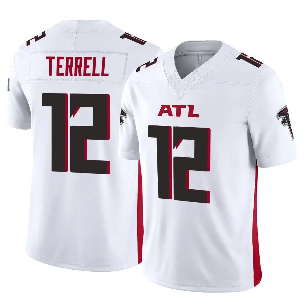 Tlead A.Falcons #12 Avieon Terrell Player White Vapor F.U.S.E. Limited Stitched Jerseys
