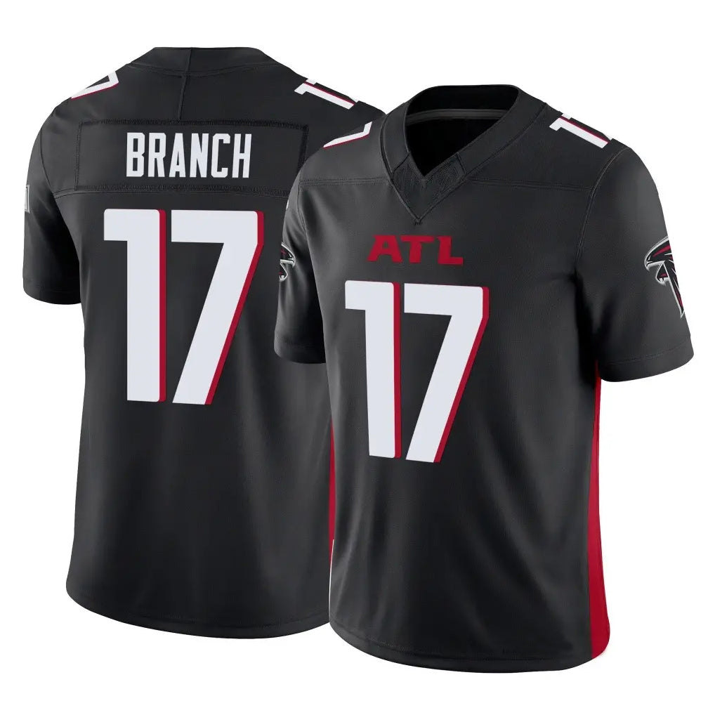 Tlead A.Falcons #17 Zachariah Branch Player Black Alternate Vapor F.U.S.E. Limited Stitched Jerseys