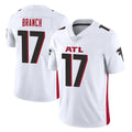 Tlead A.Falcons #17 Zachariah Branch Player White Vapor Untouchable Limited Home Game Stitched Jerseys