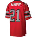 Tlead A.Falcons #21 Deion Sanders Mitchell & Ness Red Legacy Replica Jersey