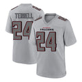 Tlead A.Falcons #24 A.J. Terrell Jr. Branch Player Gray Fashion Home Game Stitched Jerseys