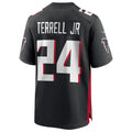 Tlead A.Falcons #24 A.J. Terrell Jr. Player Black Home Game Stitched Jerseys
