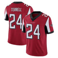 Tlead A.Falcons #24 A.J. Terrell Jr. Player Red Color Vapor Untouchable Limited Home Game Stitched Jerseys
