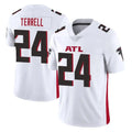 Tlead A.Falcons #24 A.J. Terrell Jr. Player White Vapor Untouchable Limited Home Game Stitched Jerseys