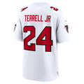 Tlead A.Falcons #24 A.J. Terrell White Game Stitched Jerseys