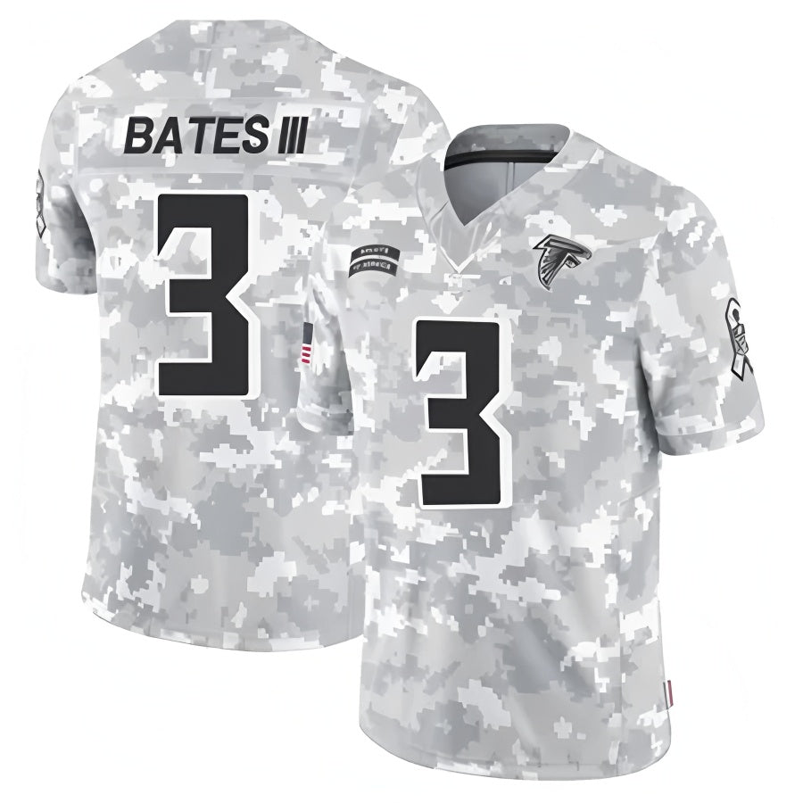 Tlead A.Falcons #3 Jessie Bates III Player Camo Salute to Service Limited Stitched Stitched Jerseys