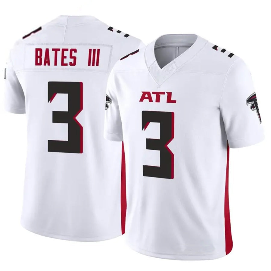 Tlead A.Falcons #3 Jessie Bates III Player White Vapor F.U.S.E. Limited Stitched Jerseys