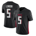 Tlead A.Falcons #5 Drake London Player Black Vapor Untouchable Limited Home Game Stitched Jerseys