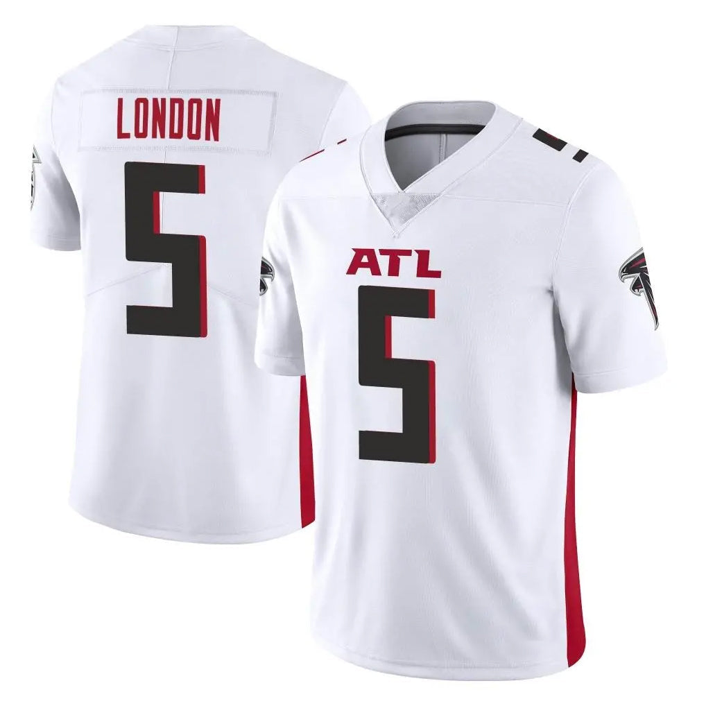 Tlead A.Falcons #5 Drake London Player White Vapor Untouchable Limited Home Game Stitched Jerseys