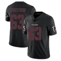 Tlead A.Falcons #63 Chris Lindstrom Player Black Impact Limited Game Stitched Jerseys
