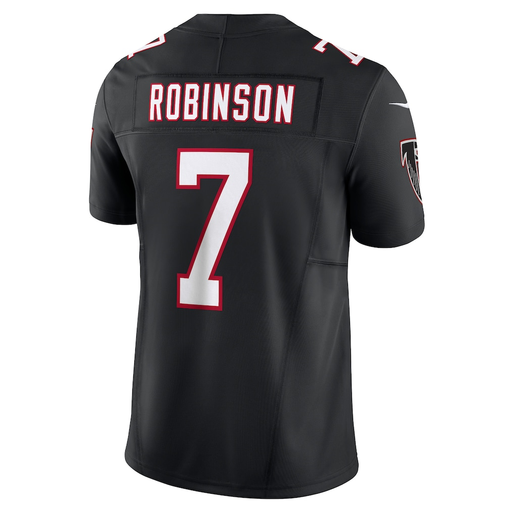 Tlead A.Falcons #7 Bijan Robinson Black Alternate Vapor F.U.S.E. Limited Stitched Jerseys