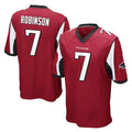 Tlead A.Falcons #7 Bijan Robinson Player Red Color Vapor Home Game Stitched Jerseys