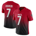 Tlead A.Falcons #7 Bijan Robinson Player Red Vapor Untouchable Limited Home Game Stitched Jerseys