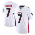 Tlead A.Falcons #7 Bijan Robinson Player White Vapor Untouchable Limited Home Game Stitched Jerseys