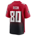 Tlead A.Falcons #80 Andre Rison Player Red Home Game Stitched Jerseys