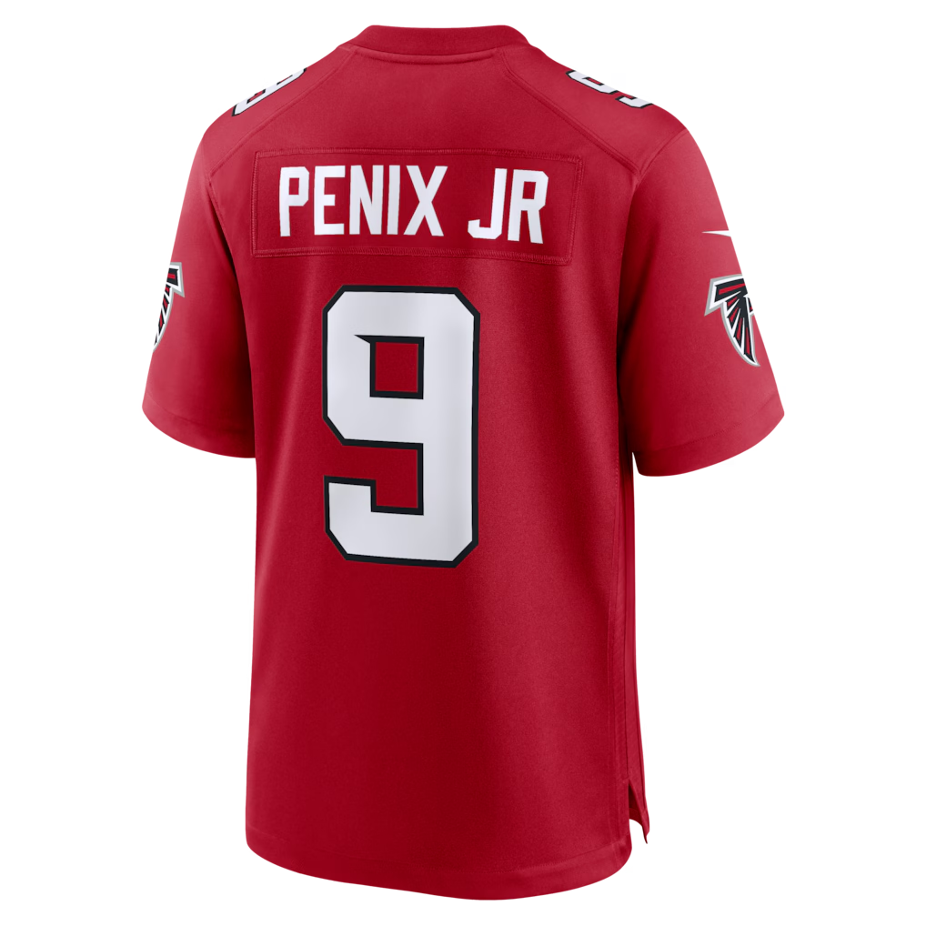 Tlead A.Falcons #9 Michael Penix Jr. Red Game Stitched Jerseys