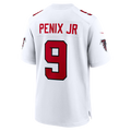 Tlead A.Falcons #9 Michael Penix Jr. White Game Stitched Jerseys