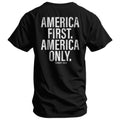 CustomNameinc cheap jerseys Ordering America First. American Only. Men's T-Shirt