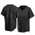 Tlead Athletics #21 Tyler Soderstrom Player Black Replica Pitch Fashion Stitched Jersey