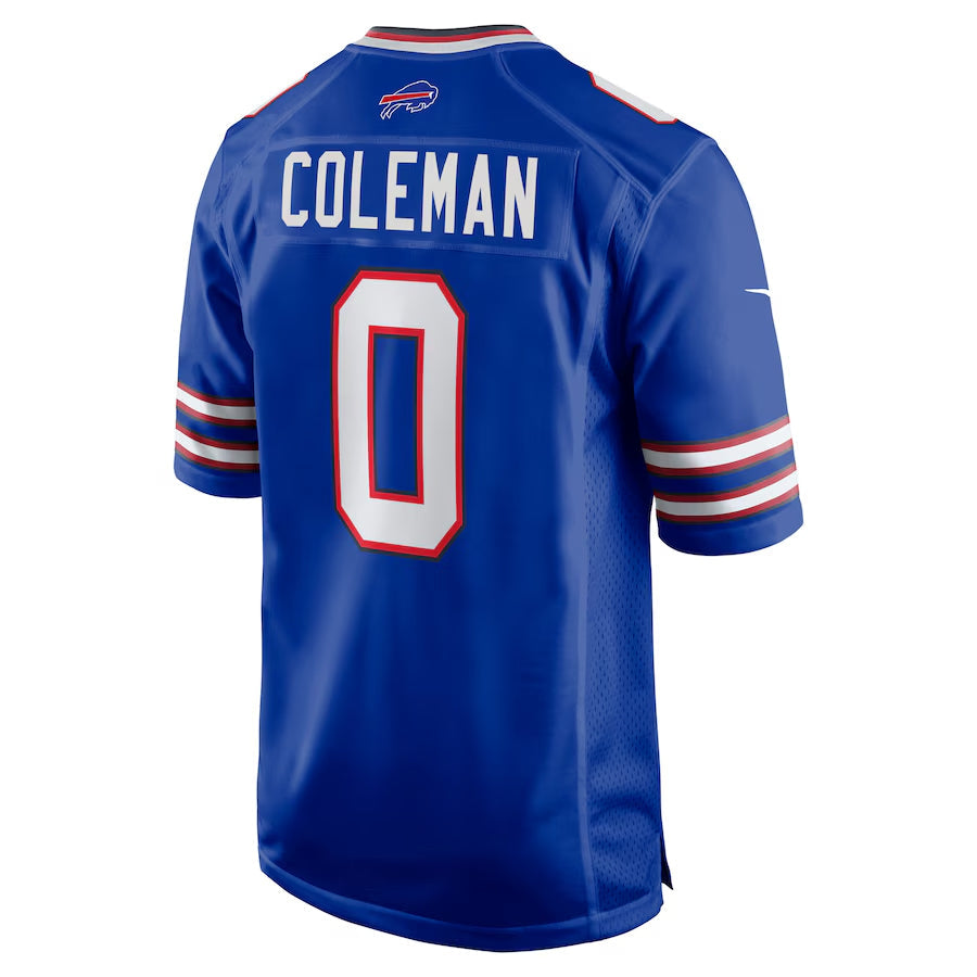 Tlead B.Bills #0 Keon Coleman Player Royal Home Game Stitched Jerseys