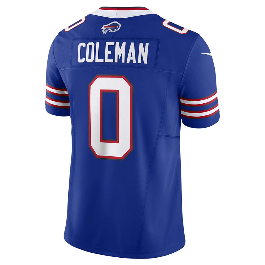 Tlead B.Bills #0 Keon Coleman Player Royal Home Vapor F.U.S.E. Limited Stitched Jerseys
