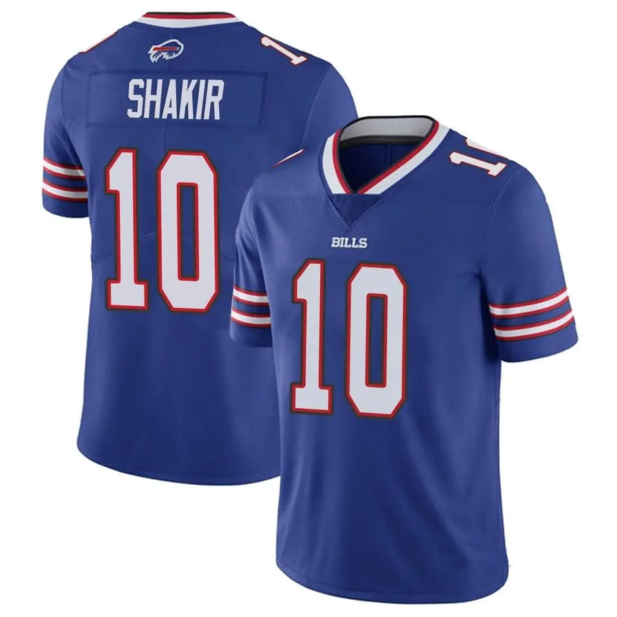 Tlead B.Bills #10 Khalil Shakir Player Royal Vapor F.U.S.E. Limited  Stitched Jerseys