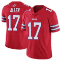 Tlead B.Bills #17 Josh Allen Player Red Vapor Untouchable Limited Home Game Stitched Jerseys