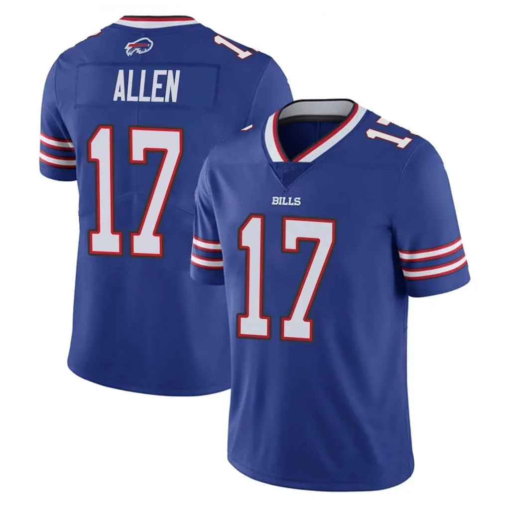Tlead B.Bills #17 Josh Allen Player Royal Vapor Untouchable Limited Stitched Jerseys