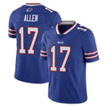 Tlead B.Bills #17 Josh Allen Player Royal Vapor Untouchable Limited Stitched Jerseys
