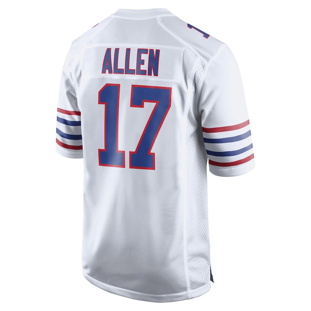 Tlead B.Bills #17 Josh Allen Player White Limited Game Stitched Jerseys