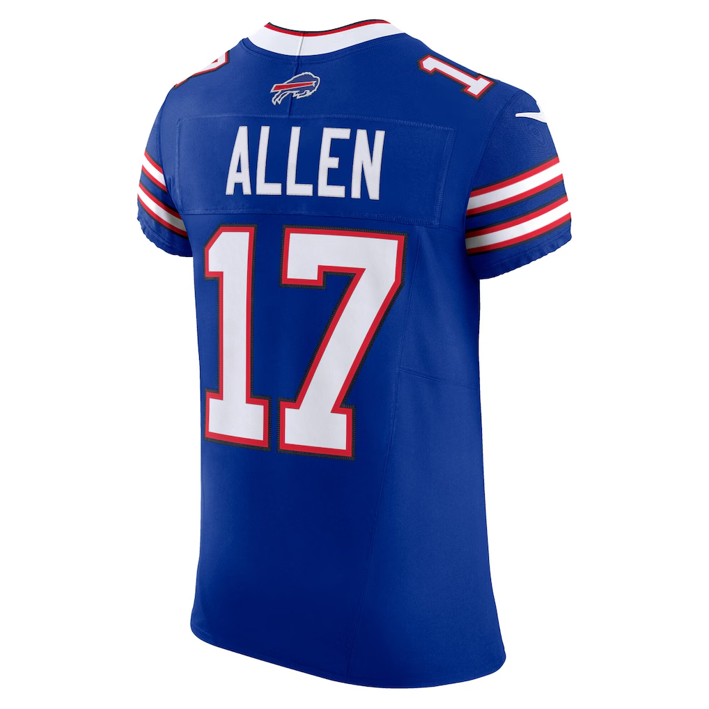 Tlead B.Bills #17 Josh Allen Royal Team Vapor F.U.S.E. Elite Stitched Jerseys