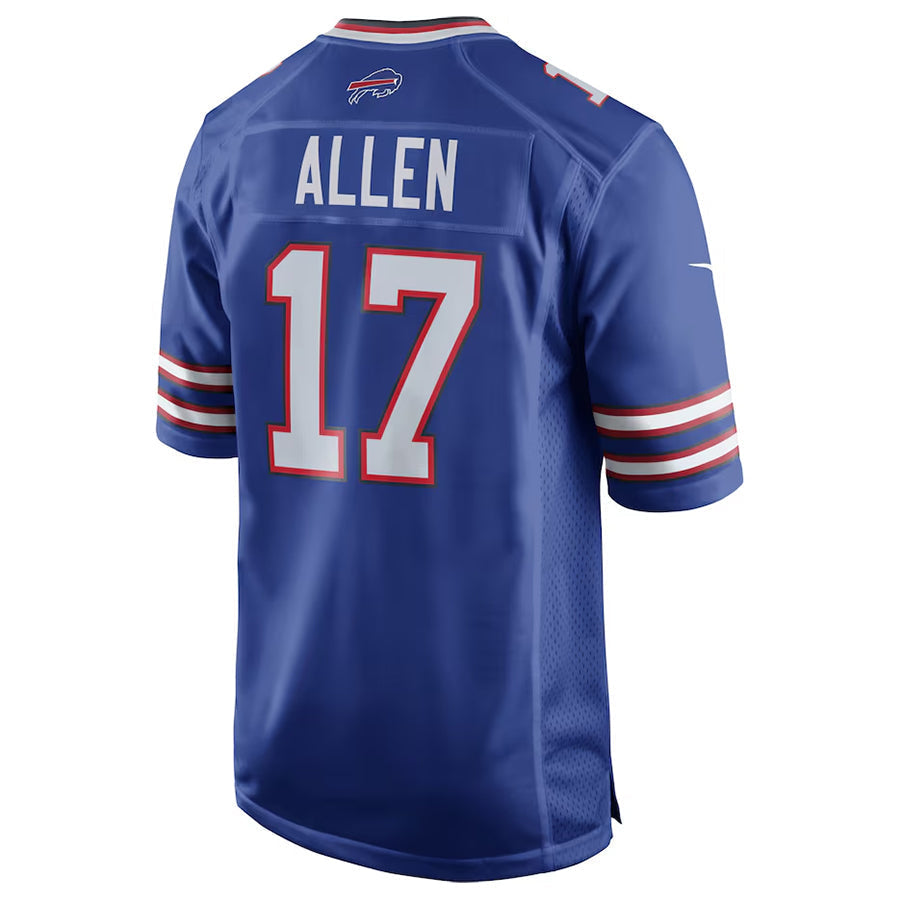 Tlead B.Bills #17 Josh Allen Player Royal Team Game  Stitched Jerseys