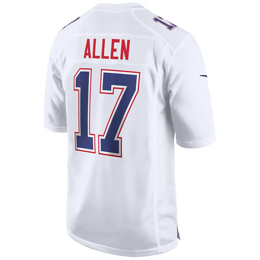 Tlead B.Bills #17 Josh Allen Player White Tundra Stitched Jerseys
