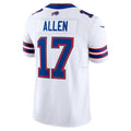 Tlead B.Bills #17 Josh Allen Player White Vapor F.U.S.E. Limited Stitched Jerseys